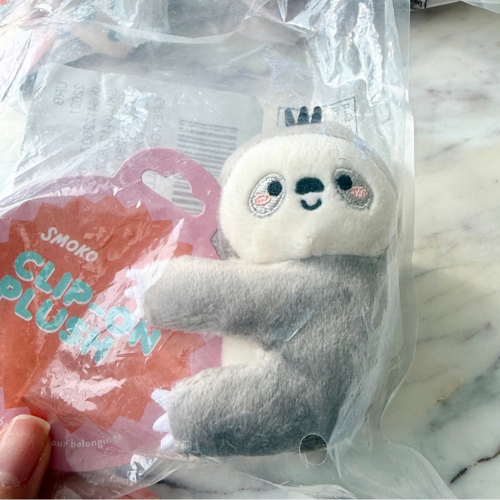 ⭐️ SMOKO Tayto Potato Sloth Boba Plush Clip-On Figurine Set - Picture 6 of 6